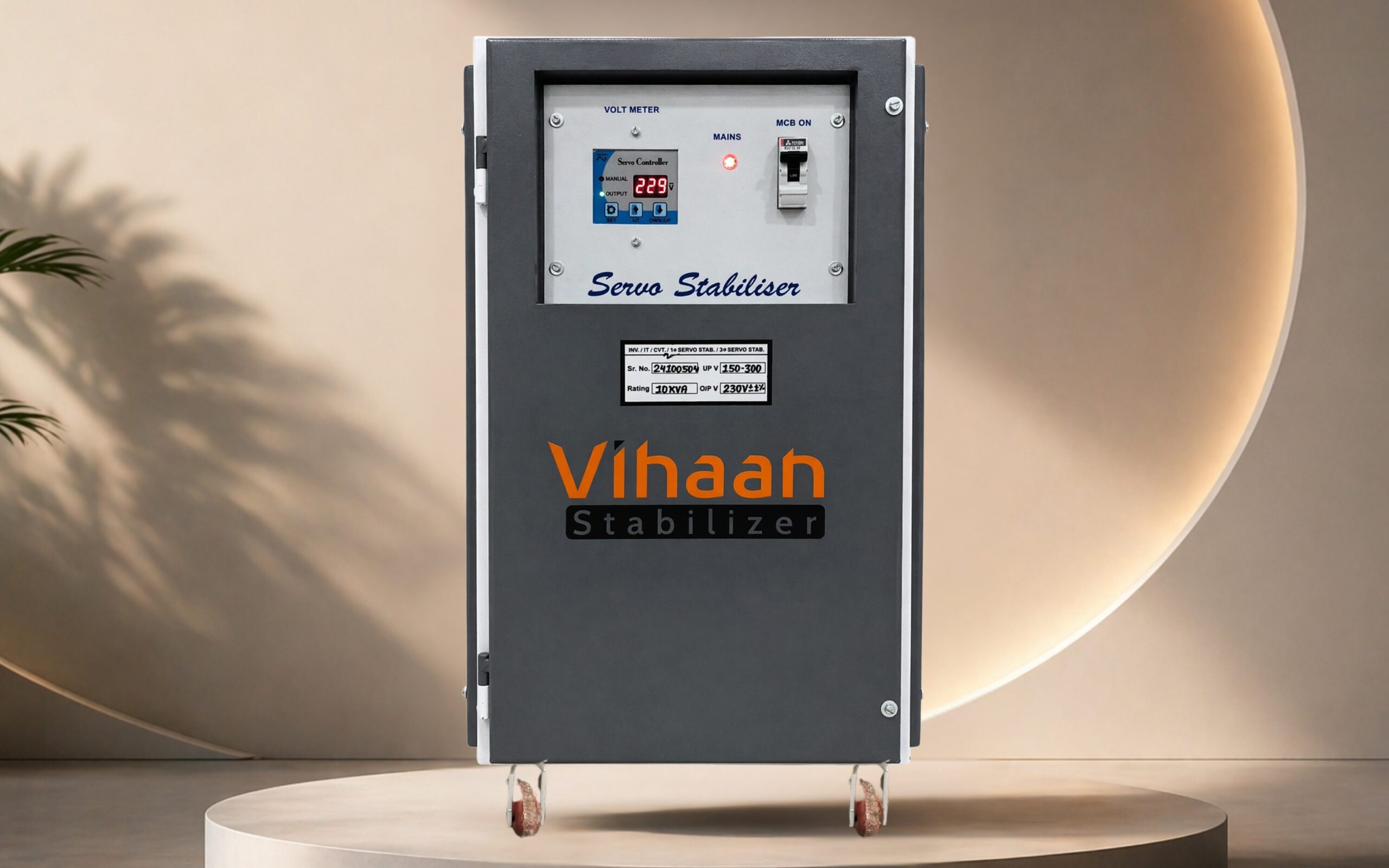 Single Phase Servo Voltage Stabilizer